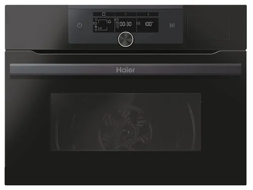 Haier HWO45NM4FXB1Q Kompakt-Dampfbackofen Schwarz