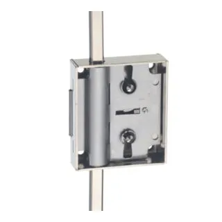 JuNie Drehstangenschloss Nr.7010 vernickelt Stahl von JuNie