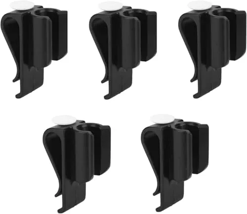 Roberee Putter Clip - 5Pcs Langlebige Golftaschenklemme Club Putter Clips Halter, Sport Golf Tasche Clip mit Kugelmarkierungen Zubehör
