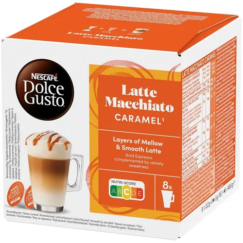 Produktbild NESCAFÉ Dolce Gusto Latte Macchiato Caramel 1er Pack (1 x 16 Kapseln)
