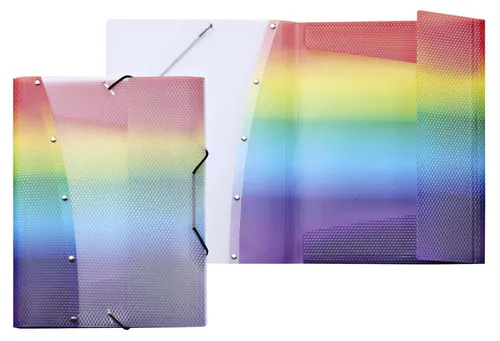 VELOFLEX Sammelmappe Rainbow DIN A4 Motiv 4442404