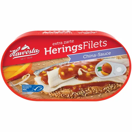Hawesta Heringsfilets in China-Sauce 200g von Hawesta