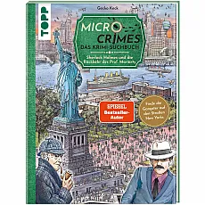Micro Crimes: Das Krimi-Suchbuch mit Sherlock Holmes - Manga über die Rückkehr des Prof. Moriarty – ein spannendes Suchspiel im New York der Goldenen 20er, ideal für Krimi-Fans und Rätsel-Liebhaber!