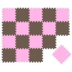 LittleTom 18 Teile Spielmatte - Kuschelweiche Puzzlematte für Babys - Puzzlematten für Kinder ab Null, 100% weichmacherfrei und anti-allergen. Ideal als Krabbelmatte für kalte Böden, mit rutschfester Oberfläche für sicheren Spielspaß.
