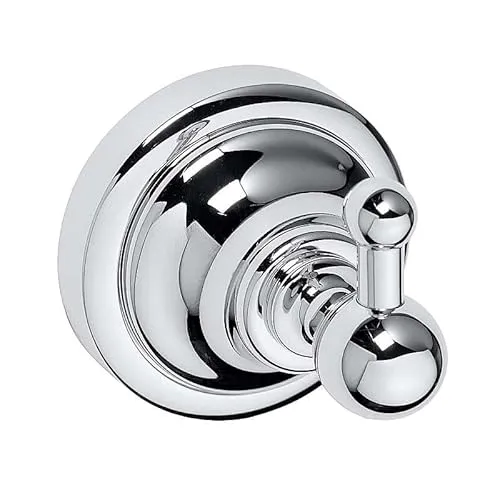 Brillantbad BETRO Chrom Kleiderhaken Messing Chrom 65x65x65 mm für Bad & Küche >> zum Bohren