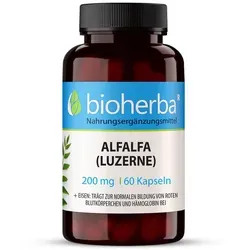 Alfalfa (Luzerne) 200 mg 60 Kapseln