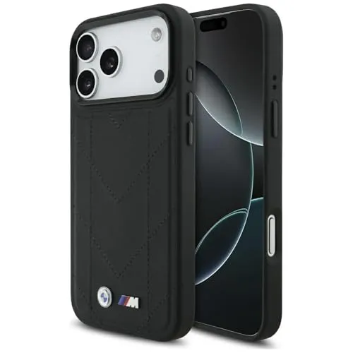CG MOBILE BMW M-Stepplogo, kompatible mit MagSafe Hülle für iPhone 17 Pro Max (Schwarz)