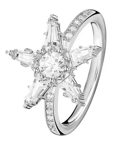 THOMAS SABO Silberring Silber Damen-Stern Groß
