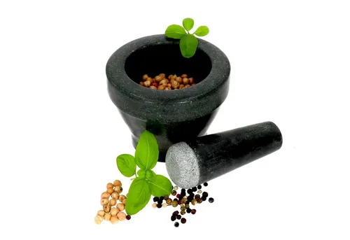 Mörser & Stößel Schwarz von MamboCat