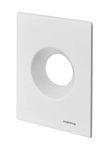 Oventrop Abdeckplatte für Unibox RTL, T, Vario und plus Bautiefe 110 mm, weiß