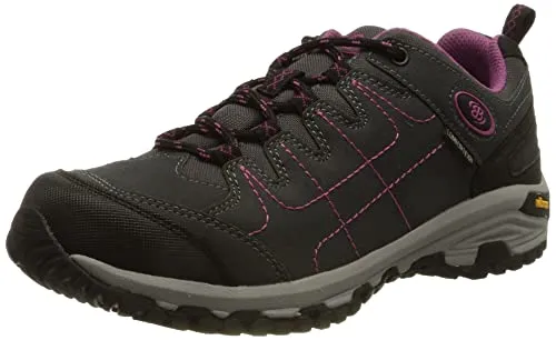 BRÜTTING Outdoorschuh Mount Shasta Low, Gr. 40, grau - Wanderschuhe mit wasserdichter Membrane, ideal für Naturfreunde. Flexibles Wechselfußbett und tragefreundliche Innenausstattung sorgen für höchsten Komfort bei jedem Abenteuer!