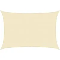 vidaXL HDPE Sonnensegel 4x6m