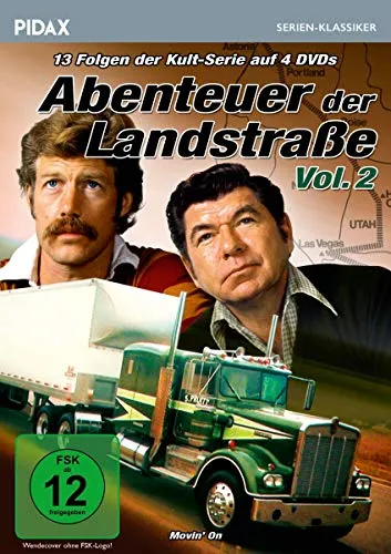 Abenteuer der Landstraße, Vol. 2 (Movin' On) / Weitere 13 Folgen der legendären Fernfahrerkult-Serie (Pidax Serien-Klassiker) [4 DVDs]