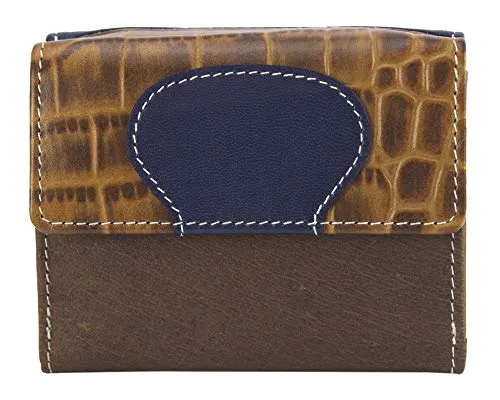 Sunsa Geldbörse. Damen Geldbeutel. Leder Portemonnaie mit RFID Schutz. Kleiner Brieftasche mit Kreditkarten Fächer. Mädchen Geldtasche Wallet. Purses 81685