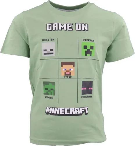 Minecraft Creeper Kinder kurzarm T-Shirt – 116
