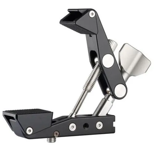 Leofoto MC-100 Klemmstativ für Kameras - Statives für Kameras mit 5 kg Tragkraft, ideal für kreative Aufnahmen an verschiedenen Oberflächen und vielseitig einsetzbar mit Kugelkopf oder Smartphone-Halter.