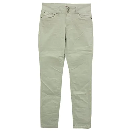 BUENA VISTA Tummyless Stretch Twill Jeans XXS - Damen Jeans in Weiß mit hohem Hüftsitz, modischem Design und bequemen Stretchmaterial für perfekten Sitz und Stil.