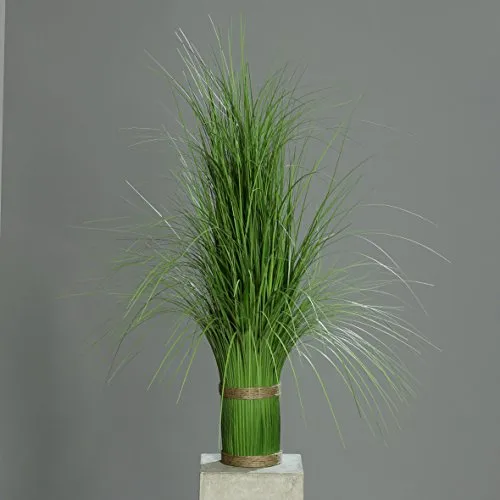 mucplants Kunstgras Grasarrangement, 95 cm - Künstliche Pflanzen, pflegeleicht und naturgetreu – ideal für Zuhause, Büro oder Messestände ohne Licht- und Wasserbedarf.