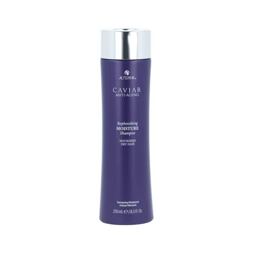 Alterna Caviar Replenishing Moisture Shampoo 250 ml - Luxuriöses Shampoo für intensive Feuchtigkeit, ideal für trockenes Haar und schützt vor Umweltschäden.