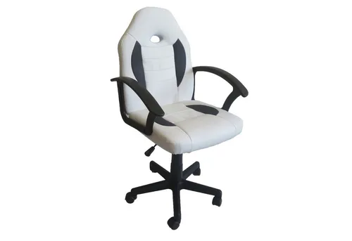 HTI-Line Drehstuhl Daytona Junior Weiß in weiß von HTI-Line