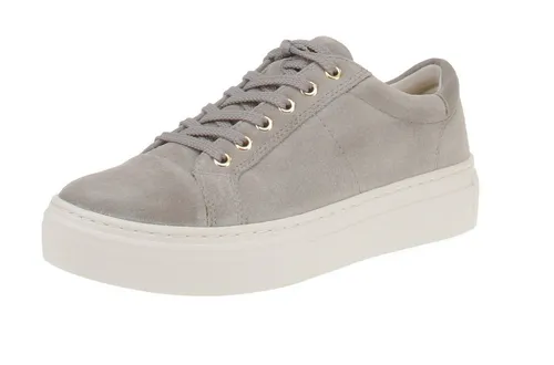 Vagabond Zoe Platform Damen Sneaker - Grau 36 EU - Stylische Plateau-Sneaker in Grau aus hochwertigem Wildleder mit Textilinnenmaterial. Ideal für einen bequemen und modischen Auftritt.