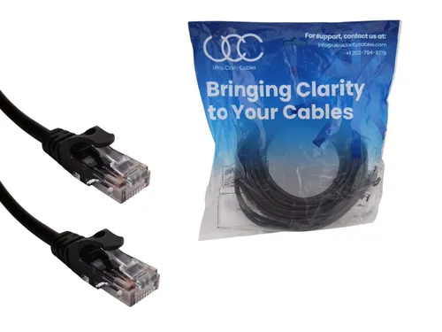 Lan Kabel 15 Meter, Netzwerkkabel mit 10 Gbps Schwindigkeit, Ethernet, Rj45 Port