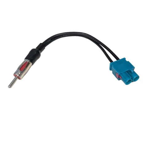 Radio Antenne Adapter ISO zu Doppel 2x Fakra DIN Radioantenne Stecker