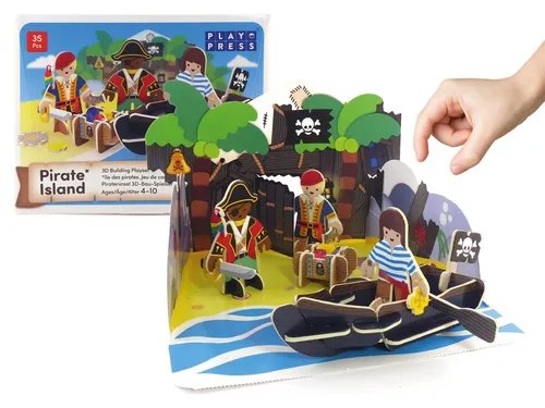 PLAYPRESS Pirateninsel Spielset