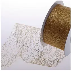 Deko AS Tischläufer Spiderweb Tischband in gold von DEKO AS