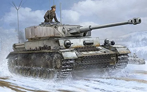 Trumpeter 1/16 Pz.Beob. Wg. IV, AUSF. J - Detailliertes Standmodell - Standmodellbau: Panzer, präzise Nachbildung des deutschen Beobachtungswagens, ideal für Sammler und Modellbau-Enthusiasten.