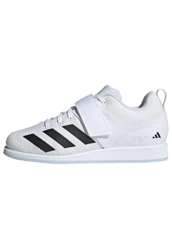 adidas Unisex Powerlift 5 Gewichtheberschuh – Stabilität und Komfort - Gewichtheberschuhe mit regulärer Passform, Schnürsenkeln und einem stabilisierenden Klettverschluss für optimalen Halt beim Training.