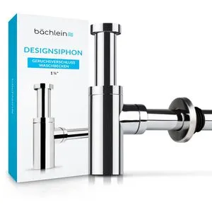 Bächlein Design Siphon Universal für Waschbecken