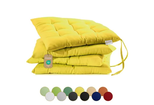 Sitzpolster Gelb von Lavea
