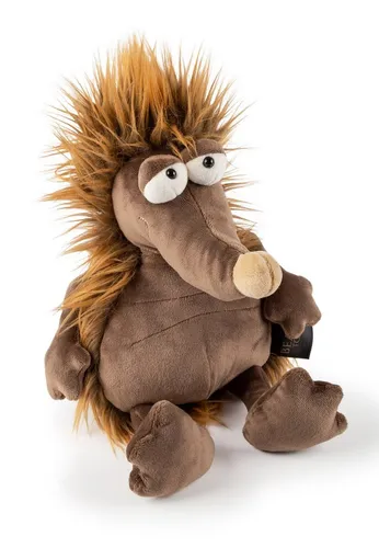 Sigikid Kuscheltier Radical Radish, BeastsTown - Kuscheltiere mit Persönlichkeit: Der 25 cm große Igel Radical Radish aus Beigebraunem Zottelplüsch ist waschbar und sicher für Kinder, ein treuer Freund fürs Leben!