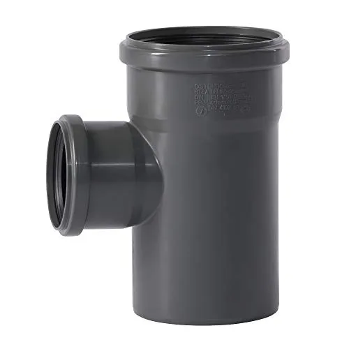 HT Rohr und Formteile DN 110 (Abzweig 110/75 87 Grad)