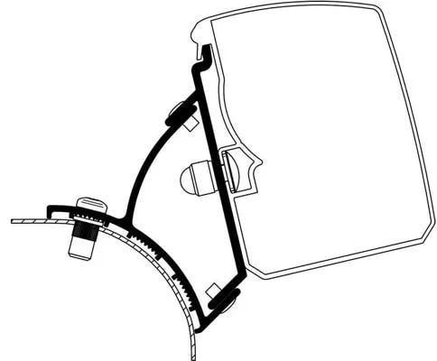 Produktbild Thule 3200 Adapter für VW T5/6