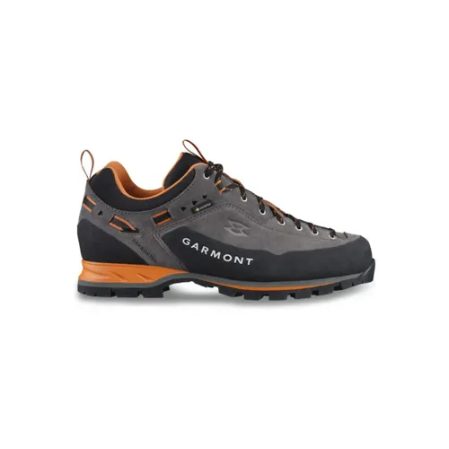 GARMONT Herren DRAGONTAIL MNT GTX Sneaker - Grey/Orange, 39 EU - Wanderschuhe mit wasserdichter GTX-Membran und rutschfester Sohle, ideal für anspruchsvolle Outdoor-Abenteuer.