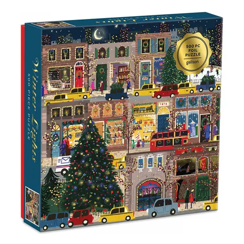 Winter Lights Foil Puzzle 500 Teile