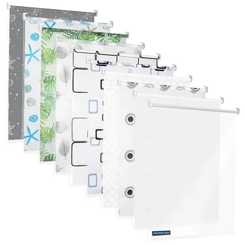 TEXMAXX® Duschrollo für Badewanne mit Seitenzug in beige von TEXMAXX