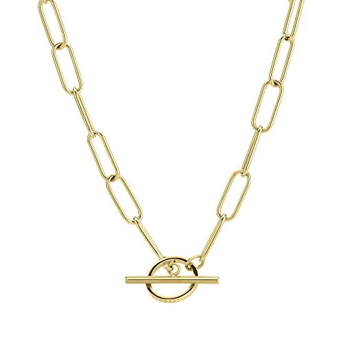 LIEBESKIND Damen Kette Edelstahl (Gold)