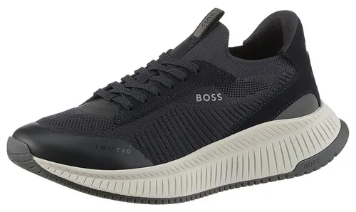 BOSS TTNM EVO Slip-On Sneaker - Bequemer Freizeitschuh in Dunkelblau 45 EU - Sneaker, sportlich und atmungsaktiv, ideal für entspanntes Tragen ohne Schnürung, mit herausnehmbarer Innensohle für zusätzlichen Komfort.