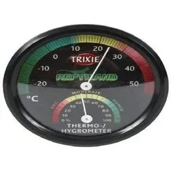 Trixie Thermo-Hygrometer analog 7,5cm für Terrarium - Reptilien Messgerät