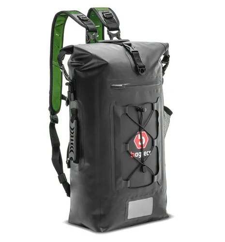 Bagtecs Motorrad Rucksack Hecktasche mit Rollverschluss