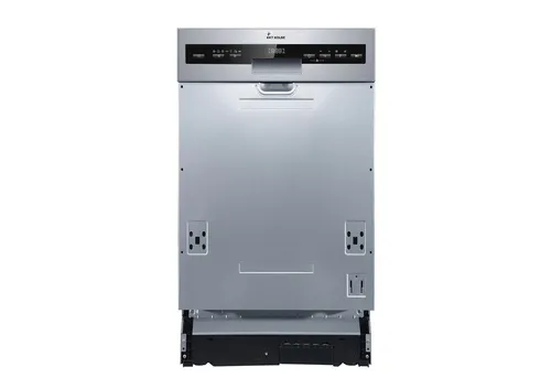 Kkt Kolbe DW4505ED Geschirrspüler - Teilintegrierbarer Geschirrspüler mit 10 Maßgedecken, 7 Spülprogrammen und energieeffizientem AquaStop-System für sicheres und sauberes Geschirr.