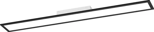 EGLO LED Panel Moradillo - Flache Deckenleuchte in Schwarz-Weiß - Moderne LED Deckenleuchte (28 Watt, 3700 Lumen) mit individuell einstellbarer Lichtfarbe für jeden Raum. Ideal für Küche, Büro oder Wohnzimmer.
