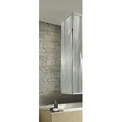 Kleine Wolke Ersatz-Duschrollo 53 x 240 cm Milky in blau von Kleine Wolke