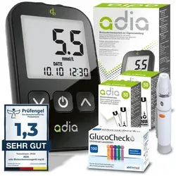 adia Blutzuckermessgerät Set