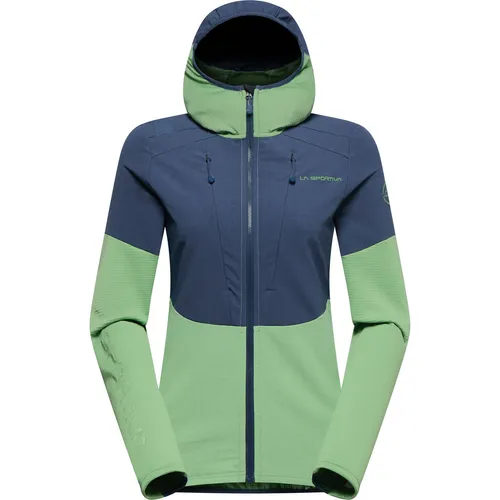 La Sportiva Damen Session Tech Hoodie Jacke (Größe M, gruen)