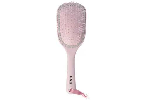 PARSA Beauty Haarbürste PARSA Beauty LOV.U Entwirrbürste Wet & Dry groß oval rosa