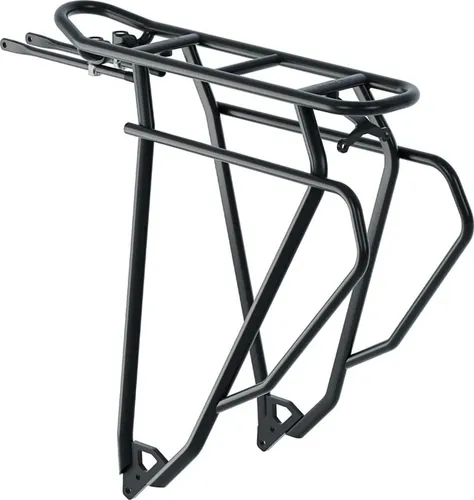 Tubus Lightit 2.0 Tour Gepäckträger – Schwarz, 28 Zoll - Gepäckträger für Erwachsene, extrem leicht und von hoher Qualität – ideal für lange Touren und zuverlässigen Transport.